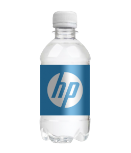 330ml Still Sparkling Glass Bottled Promotional Branded Mineral Water Screw Cap