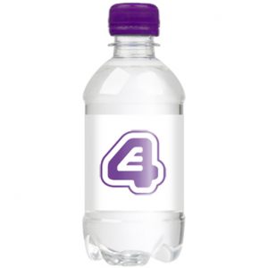 330ml Still Sparkling Glass Bottled Promotional Branded Mineral Water Screw Cap